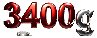 3400g